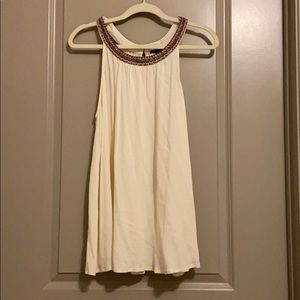 🔴FINAL SALE🔴 NWT Cream 00 Torrid High Neck Tank